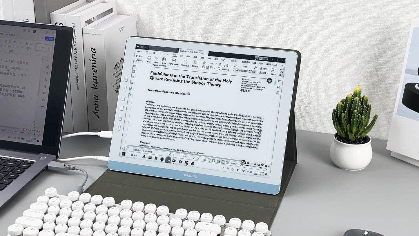 DASUNG Paperlike 13K: The World's First 13.3-inch 37Hz & 3K E-ink Monitor
