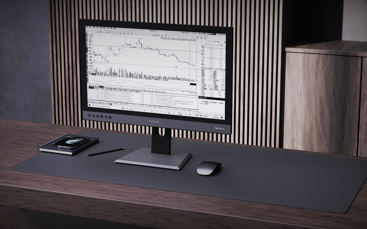 【33Hz】DASUNG Paperlike 253 (Revolutionary): World First Ultra-fast 25.3" E-ink Monitor