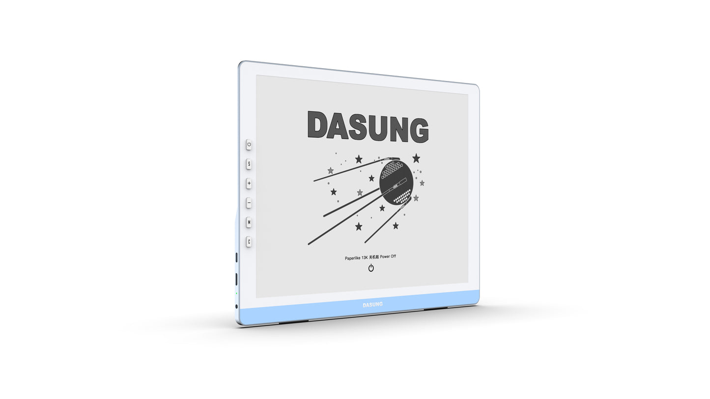 DASUNG Paperlike 13K: The World's First 13.3-inch Real 37Hz & 3K E-ink Monitor, Compatible with Windows & Mac