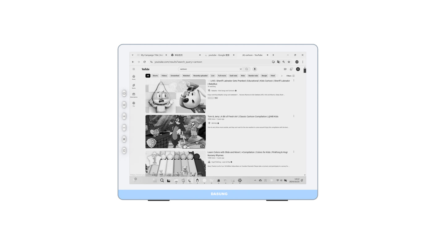 DASUNG Paperlike 13K: The World's First 13.3-inch Real 37Hz & 3K E-ink Monitor, Compatible with Windows & Mac