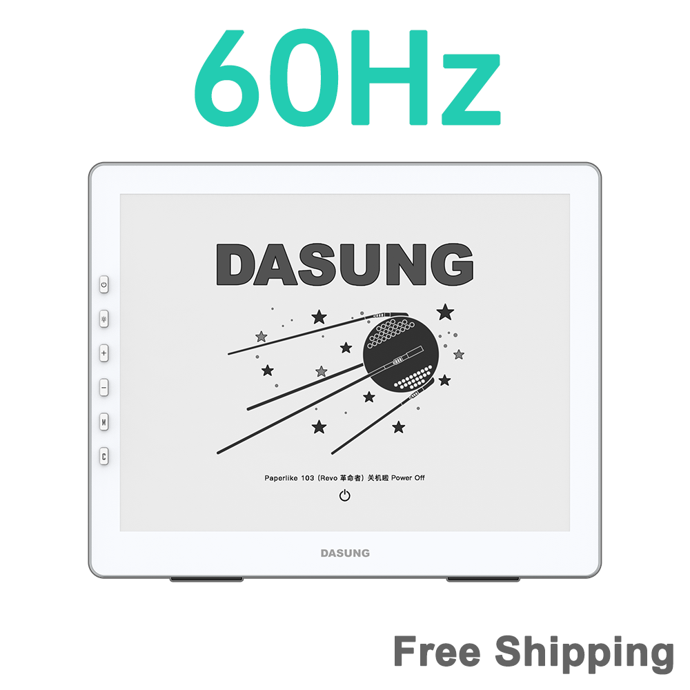DASUNG Paperlike 103: The World's First Real 60Hz E-ink Monitor, Compa