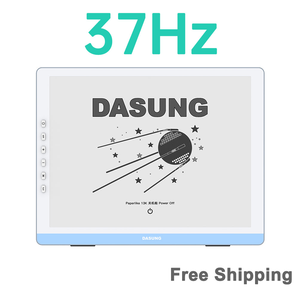DASUNG Paperlike 13K: The World's First 13.3-inch Real 37Hz & 3K E-ink Monitor, Compatible with Windows & Mac