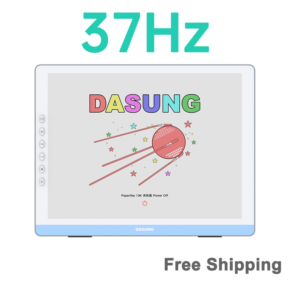 DASUNG Paperlike 13K：世界初の13.3インチ リアル37HzカラーE-inkモニター、Windows＆Mac対応